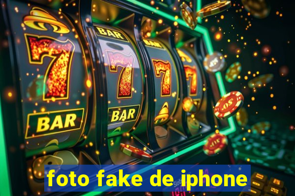 foto fake de iphone